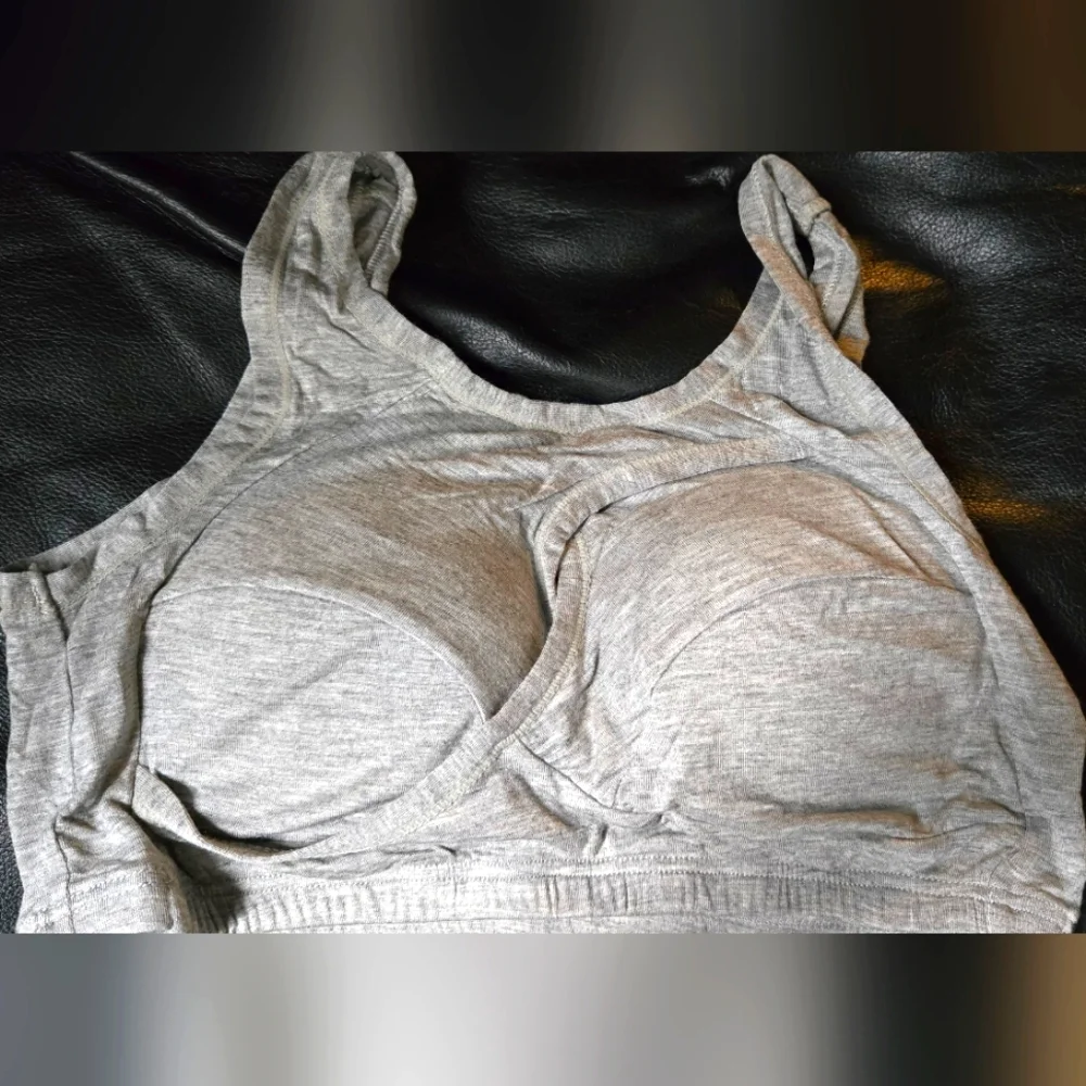 Yidarton NEW Gray Sports Bra SzM - Picture 1 of 4